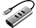 MINIX MINIX NEO C-UE - 3 port USB Adattatore - Grigio siderale - Adattatore USB a 3 porte (Grigio spaziale)