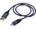 HAMA hama High Quality - Câble de charge - 2.5 m - Bleu/Noir - cavo di ricarica (Blu/Nero)