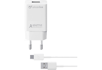 CELLULARLINE ACHSMKIT15WTYCW - Chargeur de batterie rapide (Blanc)