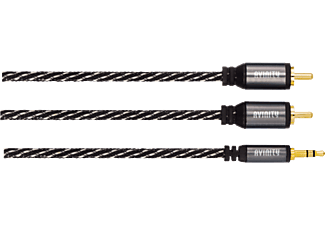 AVINITY 2x RCA/Audio Kabel - RCA-Kabel (Schwarz)