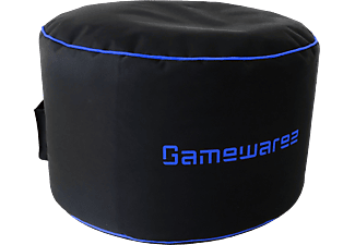 GAMEWAREZ Fußablage, Arctic Station, schwarz-blau - Fußablage (Schwarz/Blau)