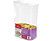 EMSA emsa OPTIMA - Boîte à provisions avec couvercle verseur - 2.2 l - Transparent/ Blanc - Barattolo per alimenti secchi