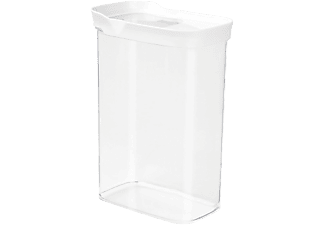 EMSA emsa OPTIMA - Boîte à provisions avec couvercle verseur - 2.2 l - Transparent/ Blanc - Barattolo per alimenti secchi