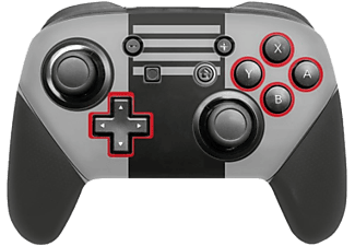 EPIC SKIN Skin Nintendo Switch Pro Controller Skin 3M - Rétro (Noir / Gris / Rouge)