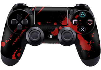 EPIC SKIN Epic Skin PS4 Controller Skin 3M - "Blood Black" - Nero/Rosso - Blood Black (Nero/Rosso)