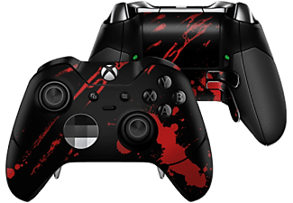EPIC SKIN Epic Skin Xbox One Elite Controller Skin 3M - "Blood Black" - Nero/Rosso - Blood Black (Nero/Rosso)