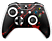 EPIC SKIN Skin Xbox One S Controller Skin 3M - Blood Black (Noir/Rouge)