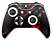 EPIC SKIN Skin Xbox One S Controller Skin 3M - Blood Black (Schwarz / Rot)