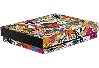 EPIC SKIN Epic Skin Xbox One X 3M - "Stickerbomb Color" - Multicolore - epidermide (Multicolore)