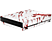 EPIC SKIN Epic Skin Xbox One X 3M - "Zombie Blood" - Bianco/Rosso - epidermide (Bianco/Rosso)