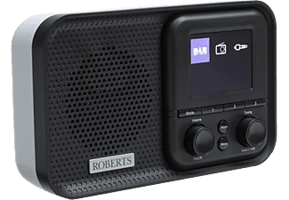 ROBERTS Play M5 - Radio numérique (DAB+, FM, Noir/blanc)