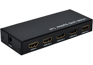 ROLINE roline 14.01.3586 - Distributeur HDMI - Avec 4K - Noir - Splitter video HDMI (Nero)