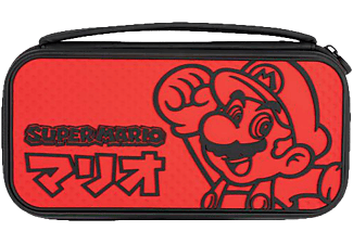 PDP PDP Mario Kana Edition - Caso - Per Nintendo Switch - Rosso/Nero - Guscio di protezione (Rosso/Nero)