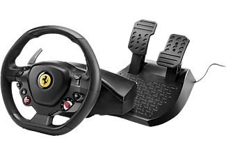 THRUSTMASTER Thrustmaster TM T80 Ferrari 488 GTB Edition - Volante - Per PS4 - Nero - Volante (Nero)