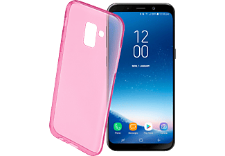 CELLULARLINE Back Color - Copertura di protezione (Adatto per modello: Samsung Galaxy A8 (2018))