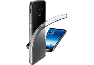 CELLULARLINE FINECGALA818T - copertura di protezione (Adatto per modello: Samsung Galaxy A8 (2018))