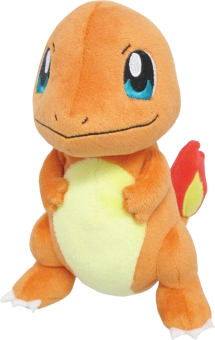 SANEI Soft Toy Pokemon Glumanda (16 cm) - Plüschfigur