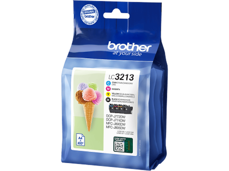 BROTHER LC-3213V - Tintenpatrone (Cyan/Magenta/Gelb/Schwarz)