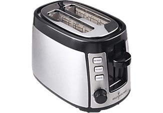 HELLS KITCHEN TXT-2231 - Toaster (Edelstahl/Schwarz)