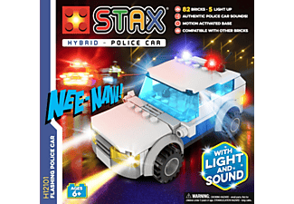 LIGHT STAX STAX® Flashing Police Car - Leuchtende Bausteine (Multicolor)
