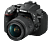 NIKON D5300 + AF-P VR DX 18-55 mm - Spiegelreflexkamera Schwarz