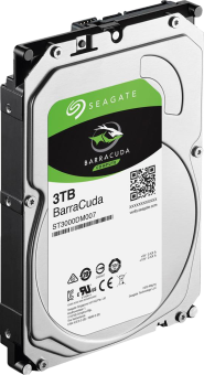 SEAGATE ST3000DM007 - Festplatte (HDD, 3 TB, Silber)