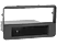 RTA RTA 000.316-0 - Telaio di montaggio - 1 DIN - Nero - Diaframma incassato (Nero)