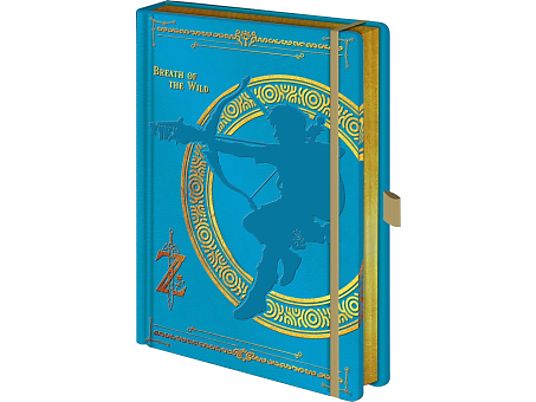 PYRAMID INTERNATIONAL A5 Notizbuch - The Legend of Zelda (Blau/Gold)