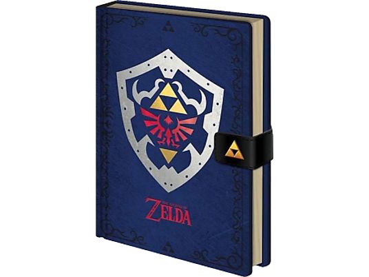 PYRAMID Zelda Hylian Shield A5 - Notizbuch (Blau)