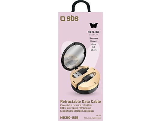 SBS Câble Data et Charge - Micro USB/USB 2.0 ()
