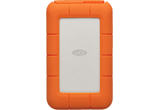 LACIE LaCie Rugged® Secure - Dischi rigidi esterni - 2 TB - Arancione/Argento - Disco rigido