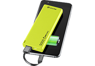 CELLULARLINE FREEPSLIM5000G - Powerbank (Grün)