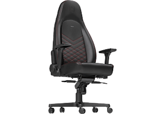 NOBLECHAIRS ICON - Chaise de jeu (Noir/rouge)