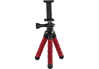 HAMA 4611 - Mini treppiede flessibile (Rosso)