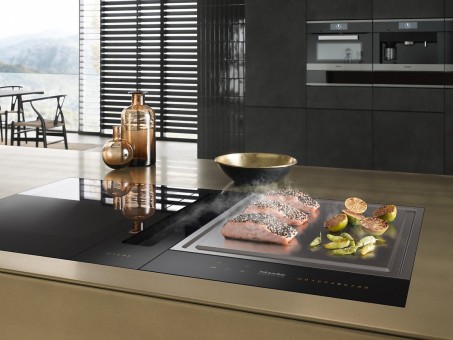 MIELE CS 7632 FL - Teppan Yaki (Acier inoxydable/Noir)