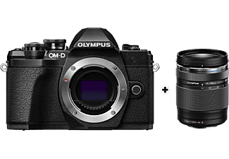 OLYMPUS OLYMPUS OM-D E-M10 Mark III - Fotocamera mirrorless - Body + obiettivo (M.ZUIKO DIGITAL ED 14‑150mm 1:4.0‑5.6 II) - Nero - Fotocamera Nero