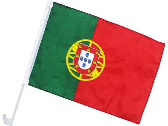 EXCELLENT CLOTHES CD-2-4PO - drapeau de voiture (Portugal)