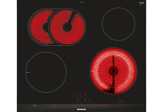 SIEMENS SIEMENS ET675LNP1C - 60 cm piano cottura in vetroceramica - 8200 W - Nero - Piastra (Nero)