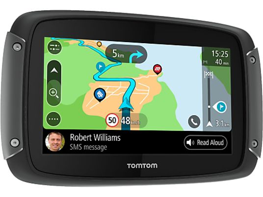 TOM TOM Rider 550 Premium Pack - Sistema di navigazione (4.3 ", Nero)