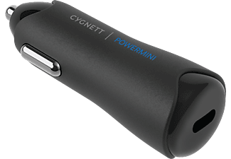 CYGNETT CYGNETT 2366 - Caricabatteria per auto USB-C - 36W - Nero - Caricabatterie per autoveicoli (Nero)