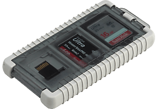 GEPE Gepe Card Safe Mini - Borsa per schede di memoria - Grigio - Borsa custodia per schede di memoria