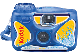 KODAK FUN SPORT 27EXP. 800 ISO - Wasserdichte Einwegkamera Blau/Gelb