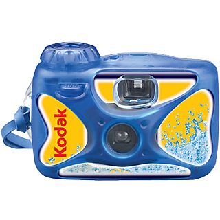 KODAK FUN SPORT 27EXP. 800 ISO - Wasserdichte Einwegkamera Blau/Gelb