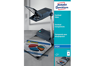 AVERY ZWECKFORM Transparents pour rétroprojecteur, DIN A4, 50 pièces - 