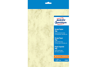 AVERY ZWECKFORM AVERY Zweckform carta marmorizzata, DIN A4, 90 g/m², 50 fogli, beige - 