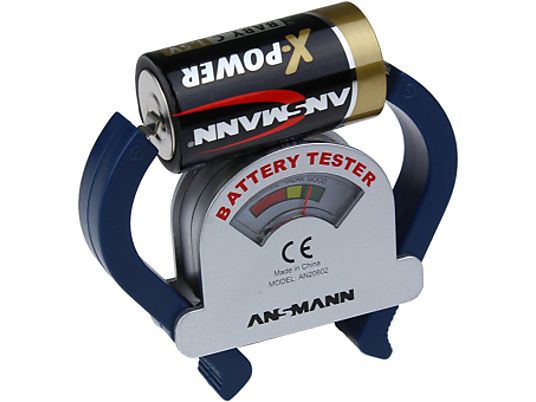 ANSMANN Tester batteria universale - Visualizzazione della capacità rimanente ()