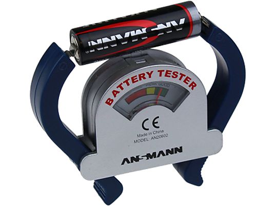 ANSMANN Tester batteria universale - Visualizzazione della capacità rimanente ()
