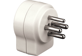 HAMA 952 / 4-POL/2XT+T83 - Adaptateur (Blanc)