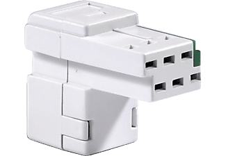 HAMA 979 ADAPTER T&T/RJ45 - T+T-Stecker (Weiss)