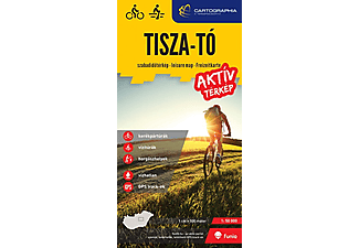 Tisza-tó aktív kerékpáros- és vízitúra térkép (vízhatlan)